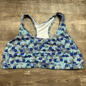 GapFit Floral Sports Bra Size XXL